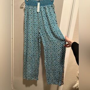 Alice + Olivia High Waist Pant in Washed Geo
